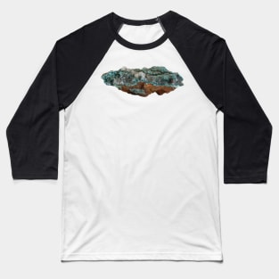 Copper Mineral Sample Baseball T-Shirt